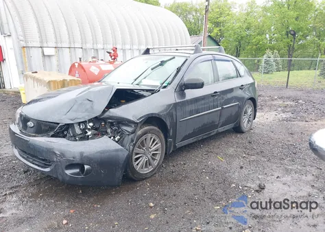 2008 Subaru Impreza 2.5I из США, поврежденный, VIN JF1GH61658G819530